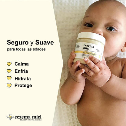 AUREORAN Eczema  | Crema calmante de miel para Eczema