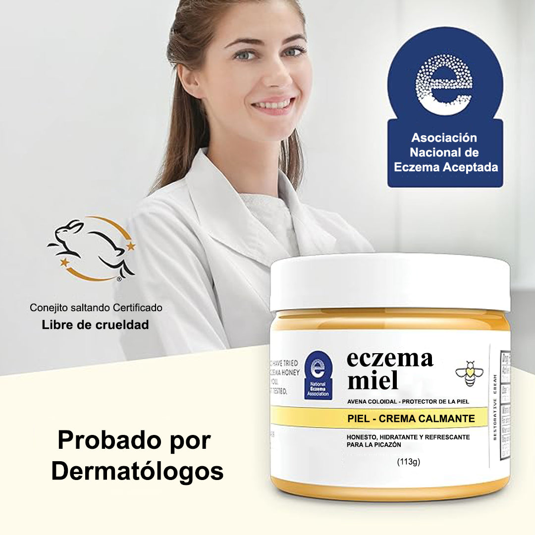 AUREORAN Eczema  | Crema calmante de miel para Eczema